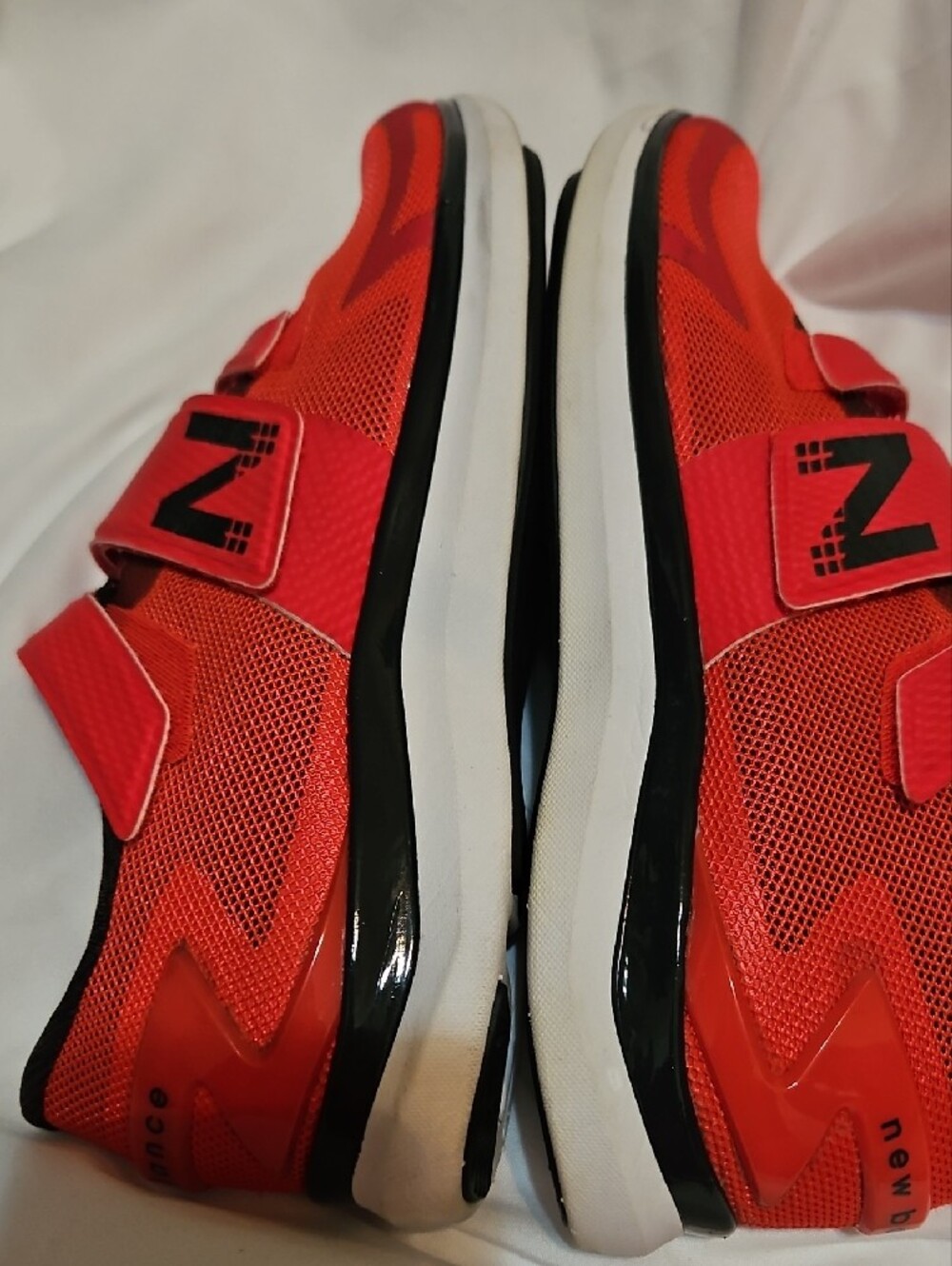 New Balance Women's Triple-Strap Indoor Cycle Spin Shoes Red/Black Size 8.5 - Picture 10 of 14
